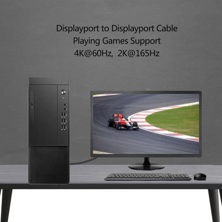 4K DisplayPort to DisplayPort 6 Feet Cable For Lenovo, Dell, HP, ASUS More