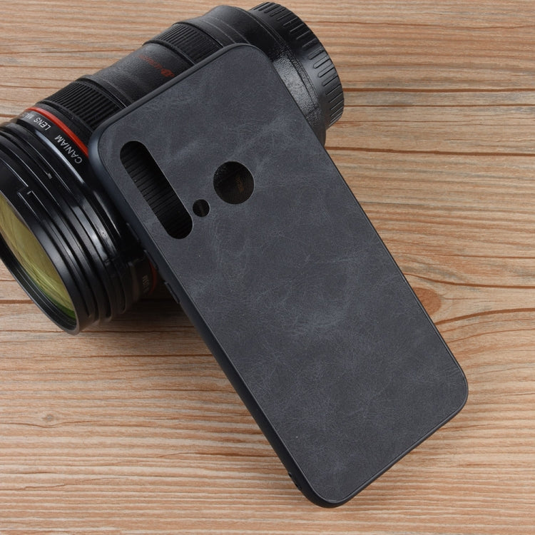 Shockproof Sheep Skin PC + PU + TPU Case For Huawei nova 5 i / P20 Lite 2019