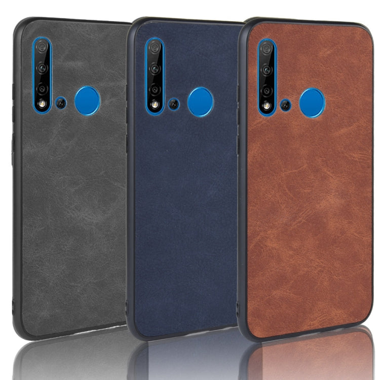 Shockproof Sheep Skin PC + PU + TPU Case For Huawei nova 5 i / P20 Lite 2019