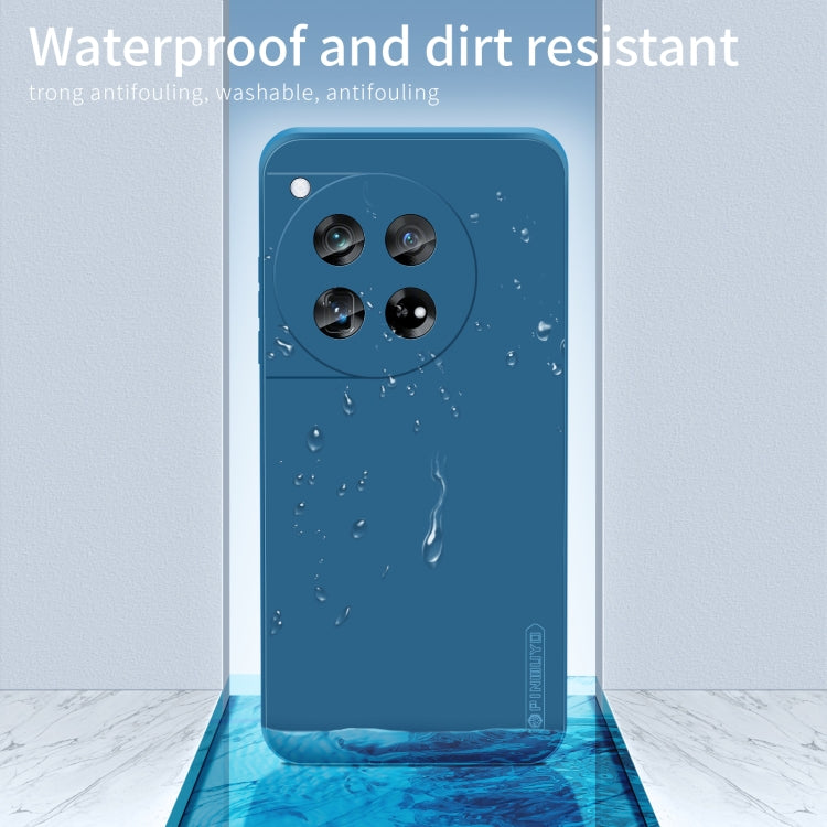 For OnePlus 12 PINWUYO Sense Series Liquid Silicone TPU Phone Case