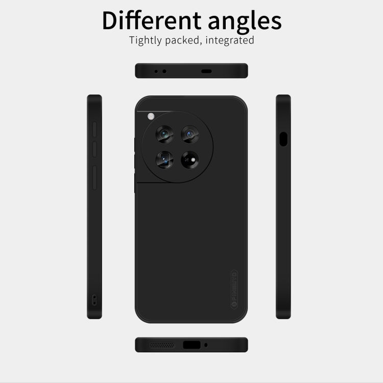 For OnePlus 12 PINWUYO Sense Series Liquid Silicone TPU Phone Case
