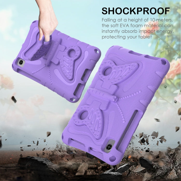 For Lenovo Tab M8 TB-8505F 8.0 / TB-8705N Butterfly Bracket EVA Shockproof Tablet Case