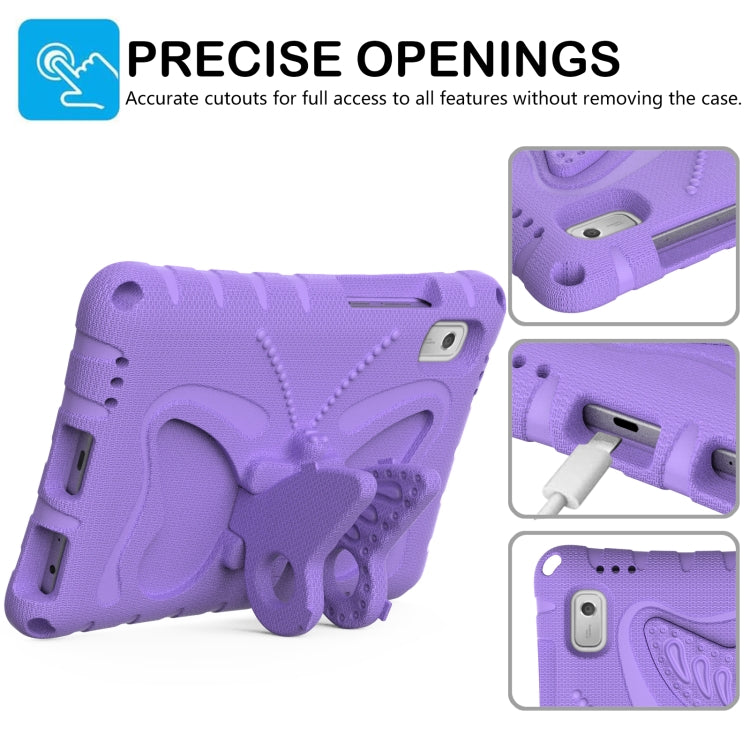 For Lenovo Tab M9 TB-310XU 2023 Butterfly Bracket EVA Shockproof Tablet Case