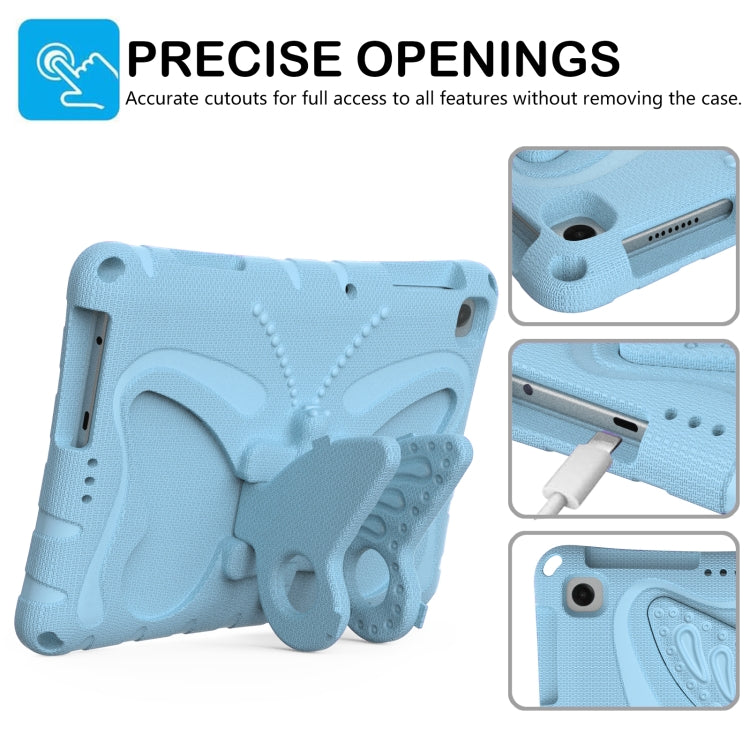 For Lenovo Tab M10 HD TB-328 10.1 Butterfly Bracket EVA Shockproof Tablet Case