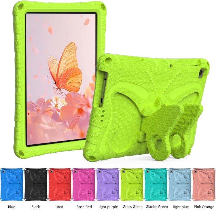For Lenovo Tab M10 HD TB-328 10.1 Butterfly Bracket EVA Shockproof Tablet Case
