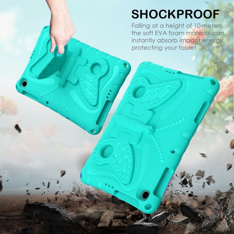 For Lenovo Tab M10 HD TB-328 10.1 Butterfly Bracket EVA Shockproof Tablet Case
