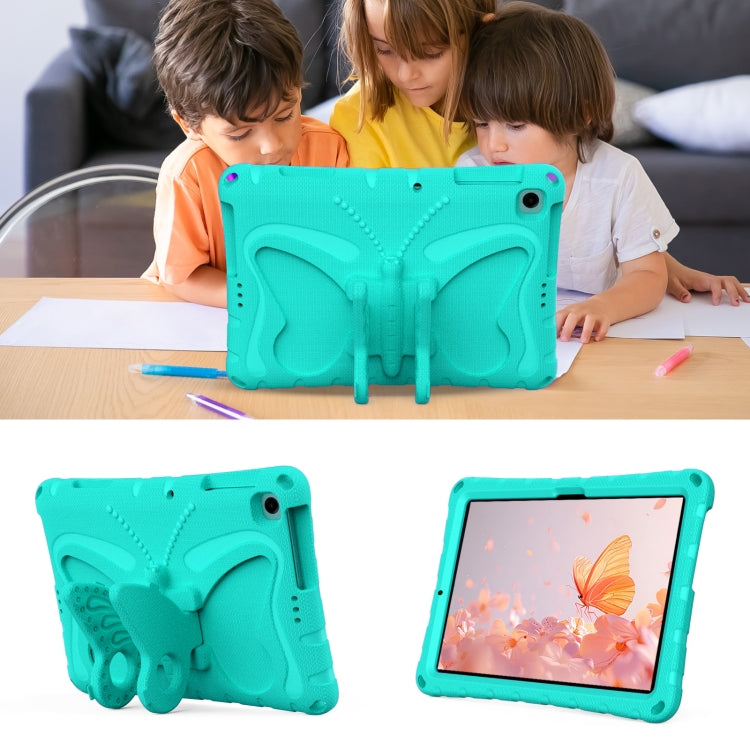 For Lenovo Tab M10 HD TB-328 10.1 Butterfly Bracket EVA Shockproof Tablet Case