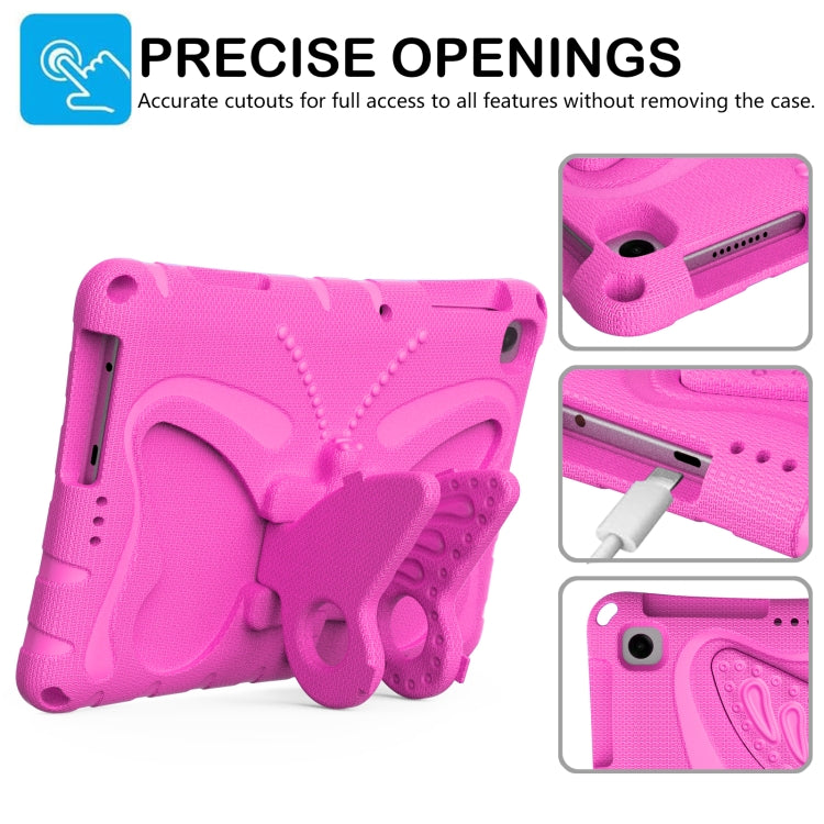 For Lenovo Tab M10 HD TB-328 10.1 Butterfly Bracket EVA Shockproof Tablet Case