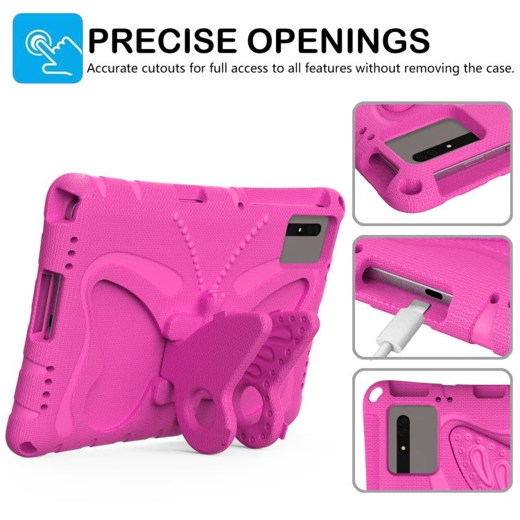 For Xiaomi Pad 5 11 2022 Butterfly Bracket EVA Shockproof Tablet Case