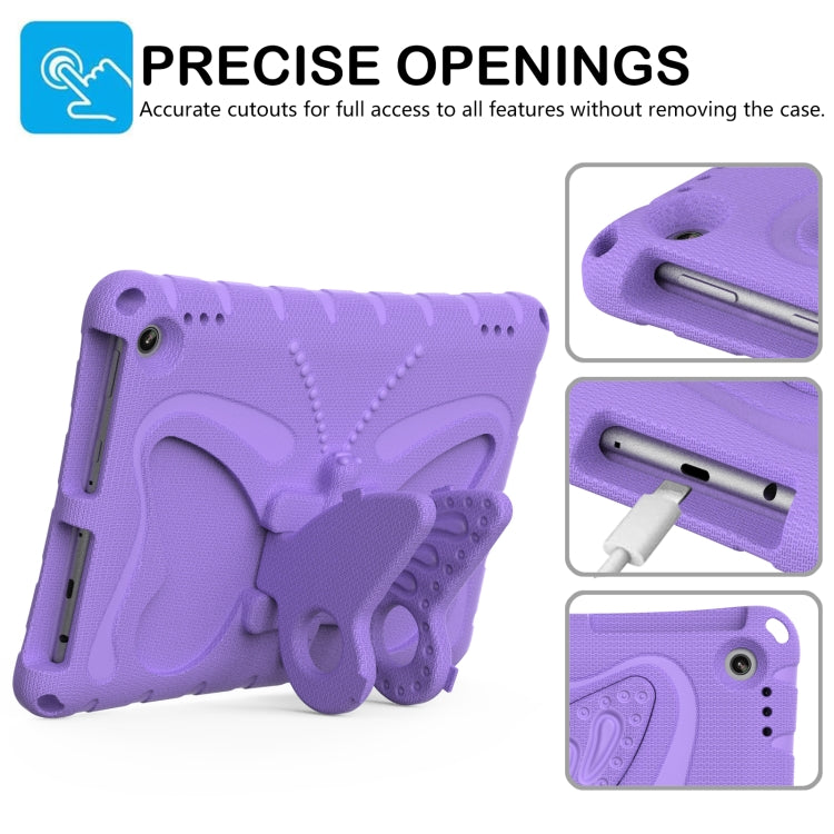For Amazon Kindle Fire Max 11 2023 Butterfly Bracket EVA Shockproof Tablet Case