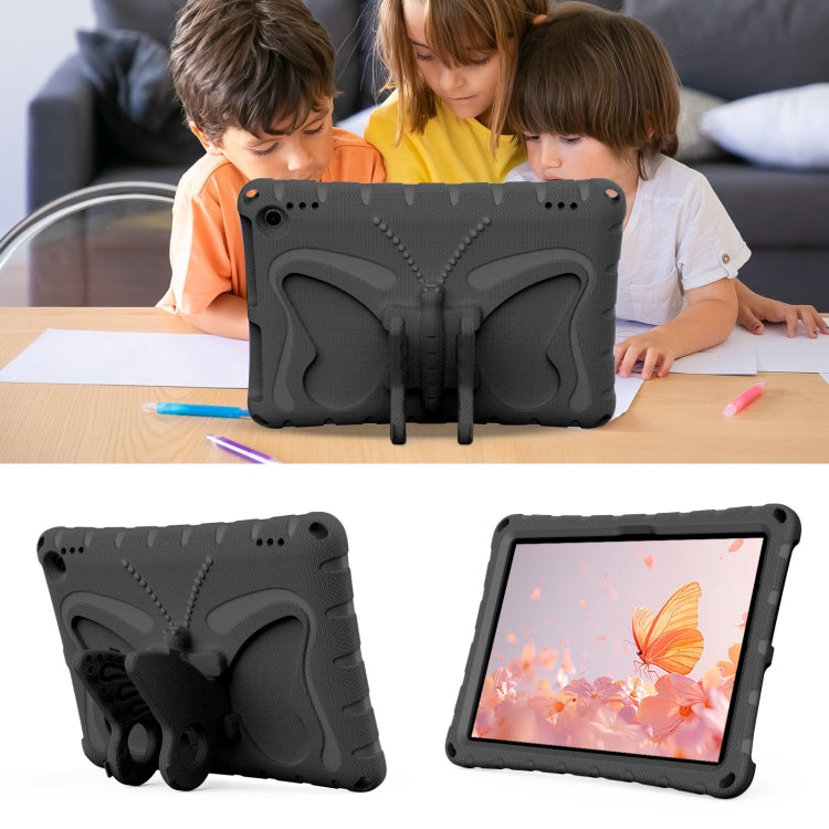 For Amazon Kindle Fire Max 11 2023 Butterfly Bracket EVA Shockproof Tablet Case