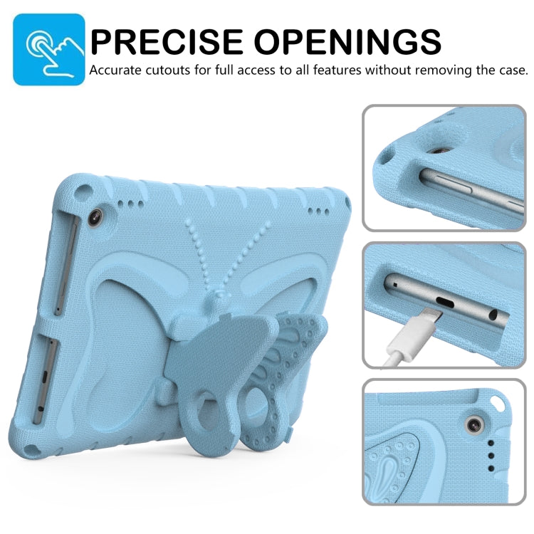 For Amazon Kindle Fire Max 11 2023 Butterfly Bracket EVA Shockproof Tablet Case