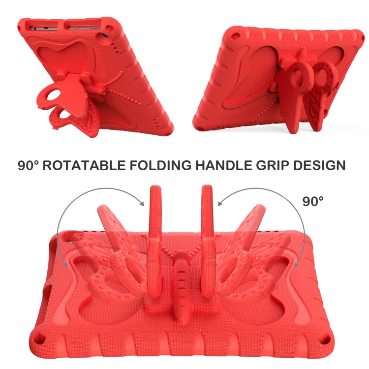 For Amazon Kindle Fire Max 11 2023 Butterfly Bracket EVA Shockproof Tablet Case
