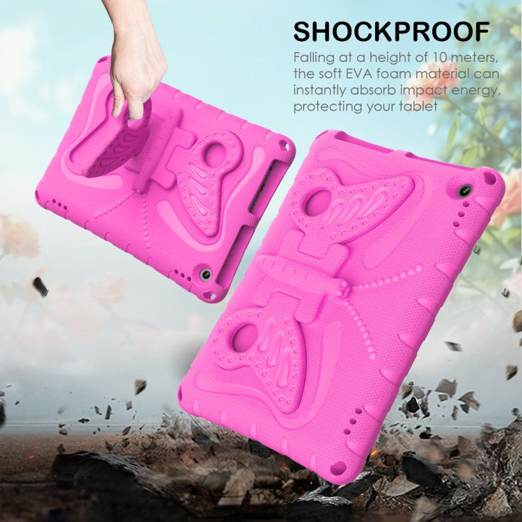For Amazon Kindle Fire Max 11 2023 Butterfly Bracket EVA Shockproof Tablet Case