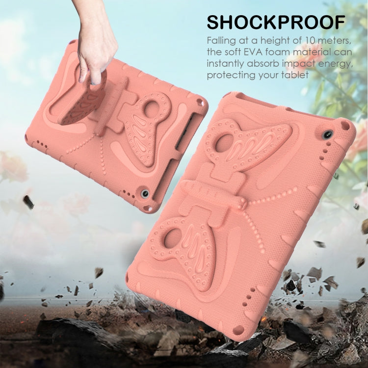 For Amazon Kindle Fire HD10 2021/2023 Butterfly Bracket EVA Shockproof Tablet Case