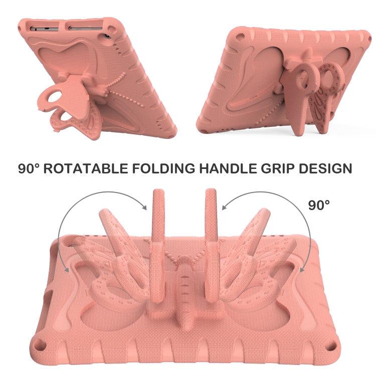 For Amazon Kindle Fire HD10 2021/2023 Butterfly Bracket EVA Shockproof Tablet Case