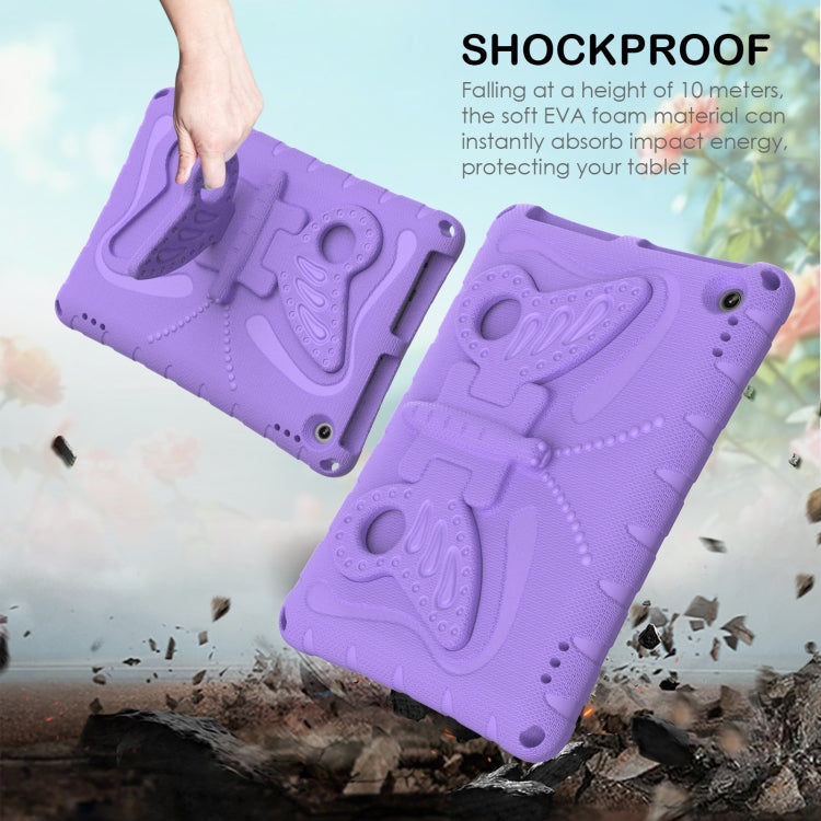 For Amazon Kindle Fire HD10 2021/2023 Butterfly Bracket EVA Shockproof Tablet Case