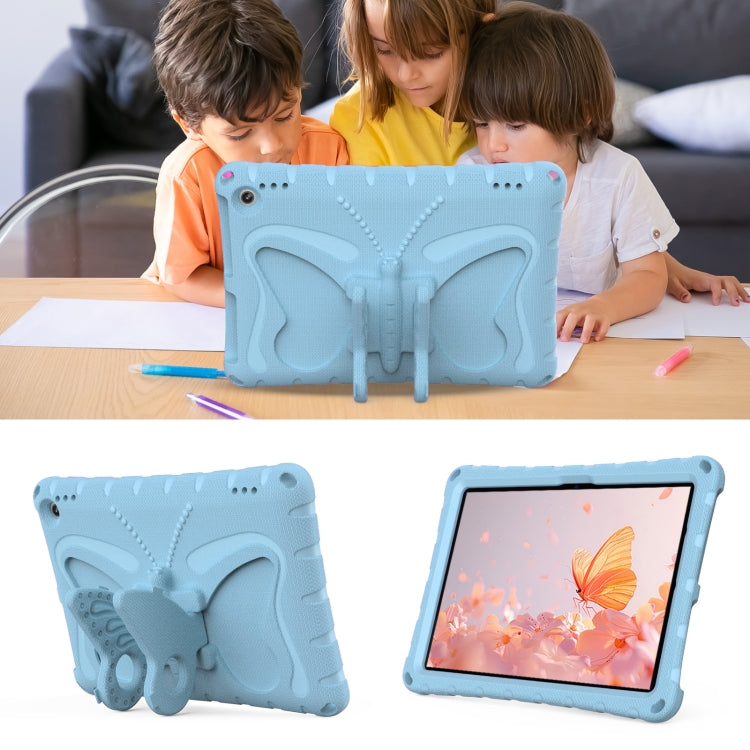 For Amazon Kindle Fire HD10 2021/2023 Butterfly Bracket EVA Shockproof Tablet Case