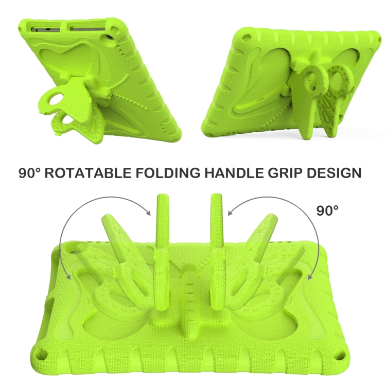 For Amazon Kindle Fire HD10 2021/2023 Butterfly Bracket EVA Shockproof Tablet Case