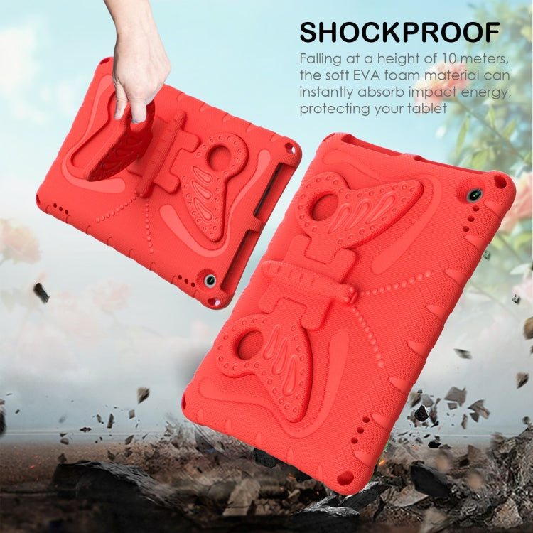 For Amazon Kindle Fire HD10 2021/2023 Butterfly Bracket EVA Shockproof Tablet Case