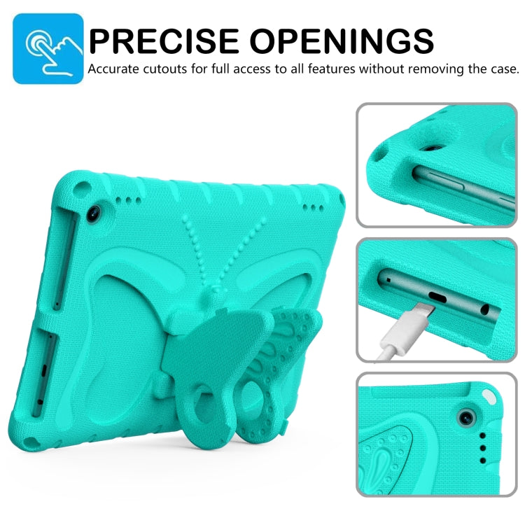 For Amazon Kindle Fire HD10 2021/2023 Butterfly Bracket EVA Shockproof Tablet Case