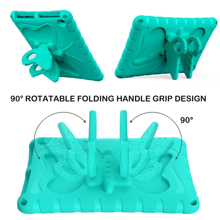 For Amazon Kindle Fire HD10 2021/2023 Butterfly Bracket EVA Shockproof Tablet Case