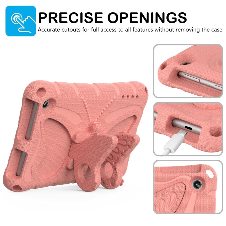 For Amazon Kindle Fire HD7 2022 Butterfly Bracket EVA Shockproof Tablet Case