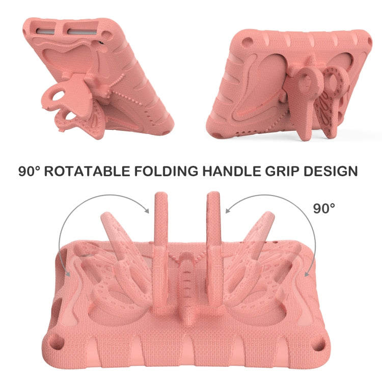For Amazon Kindle Fire HD7 2022 Butterfly Bracket EVA Shockproof Tablet Case