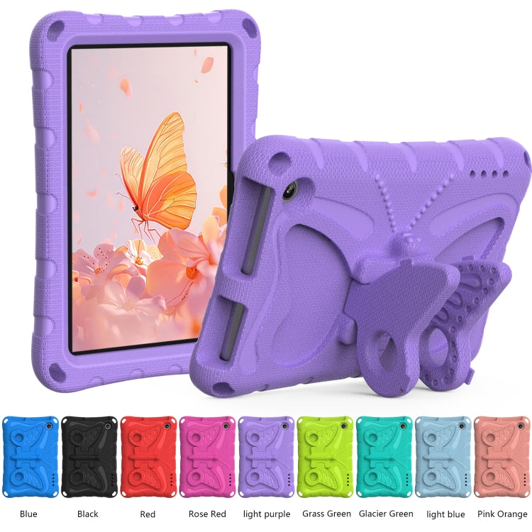 For Amazon Kindle Fire HD7 2022 Butterfly Bracket EVA Shockproof Tablet Case