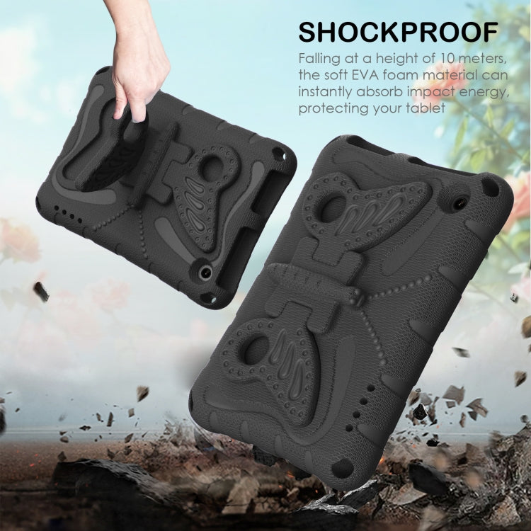 For Amazon Kindle Fire HD7 2022 Butterfly Bracket EVA Shockproof Tablet Case
