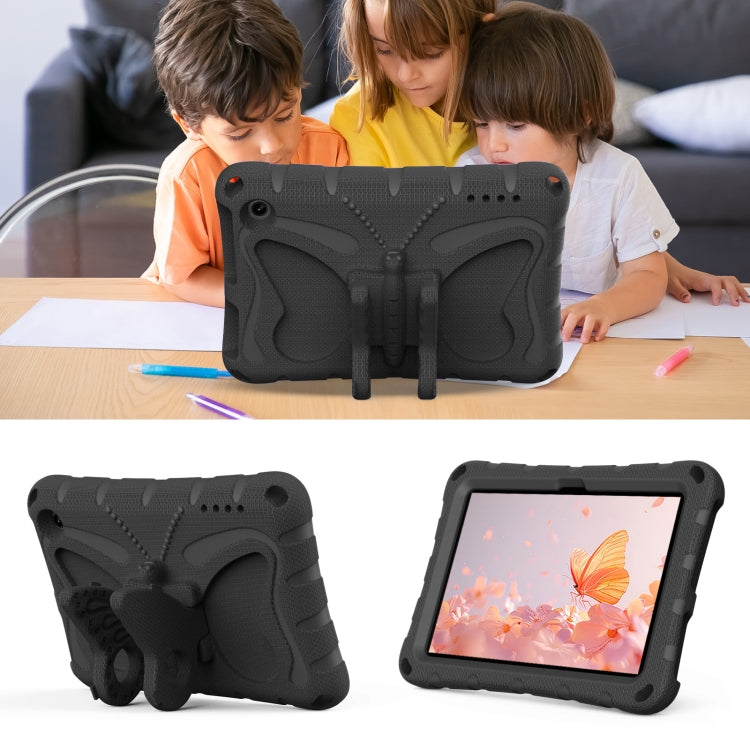 For Amazon Kindle Fire HD7 2022 Butterfly Bracket EVA Shockproof Tablet Case