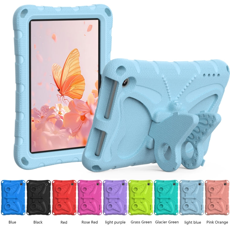 For Amazon Kindle Fire HD7 2022 Butterfly Bracket EVA Shockproof Tablet Case