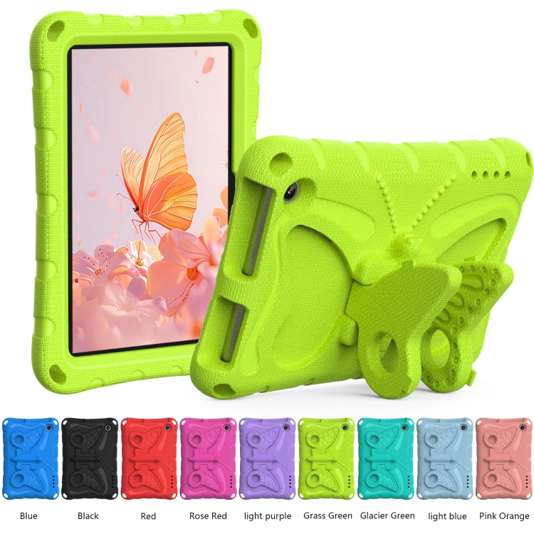 For Amazon Kindle Fire HD7 2022 Butterfly Bracket EVA Shockproof Tablet Case