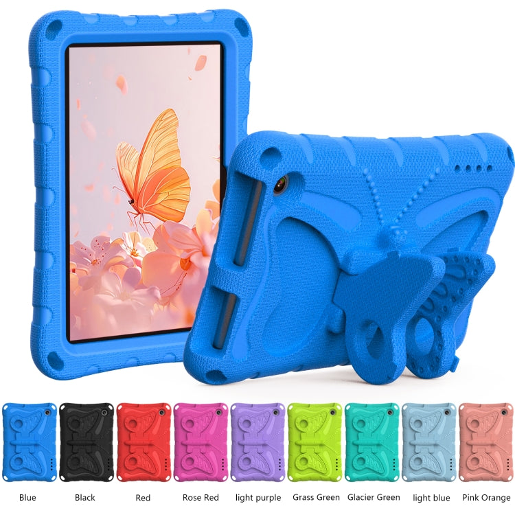 For Amazon Kindle Fire HD7 2022 Butterfly Bracket EVA Shockproof Tablet Case