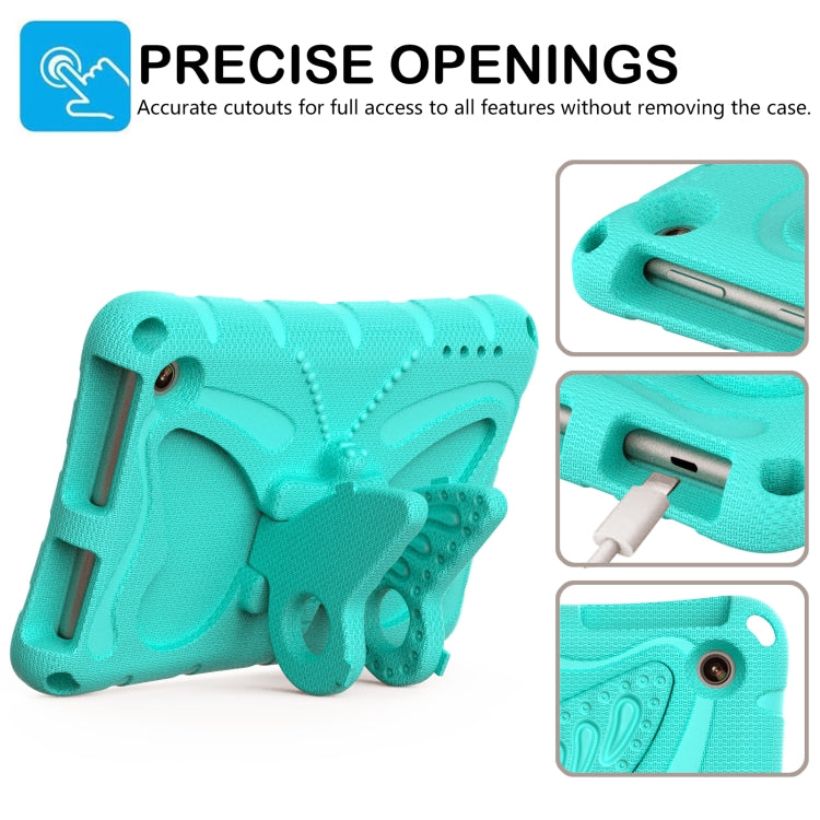For Amazon Kindle Fire HD7 2022 Butterfly Bracket EVA Shockproof Tablet Case
