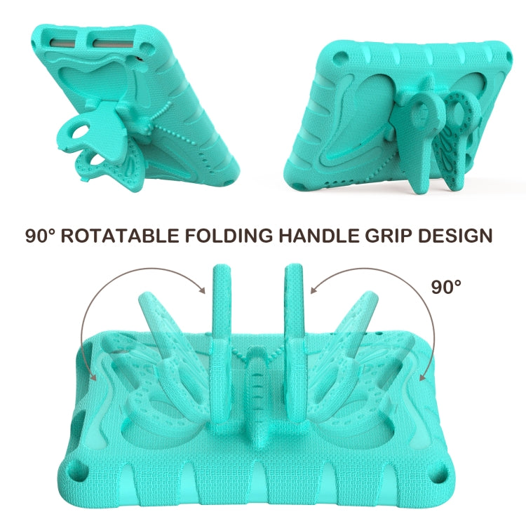 For Amazon Kindle Fire HD7 2022 Butterfly Bracket EVA Shockproof Tablet Case