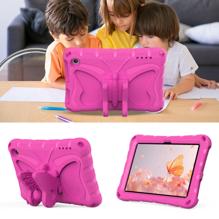 For Amazon Kindle Fire HD7 2022 Butterfly Bracket EVA Shockproof Tablet Case