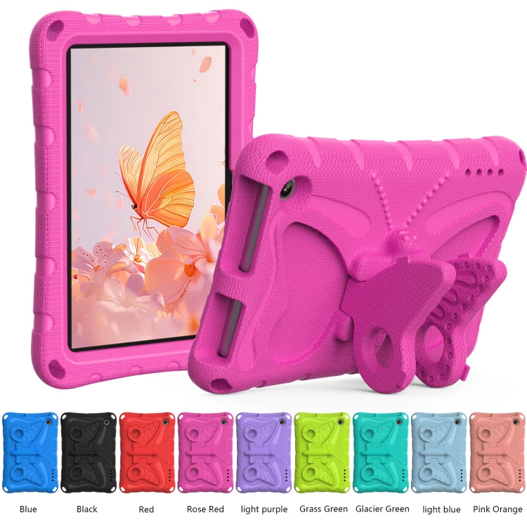 For Amazon Kindle Fire HD7 2022 Butterfly Bracket EVA Shockproof Tablet Case