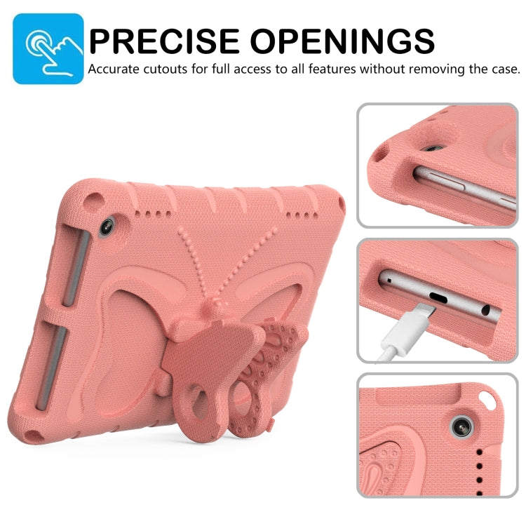 For Amazon Kindle Fire HD8 /8 Plus 2020/2022 Butterfly Bracket EVA Shockproof Tablet Case