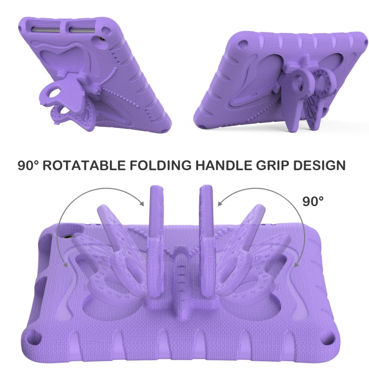 For Amazon Kindle Fire HD8 /8 Plus 2020/2022 Butterfly Bracket EVA Shockproof Tablet Case