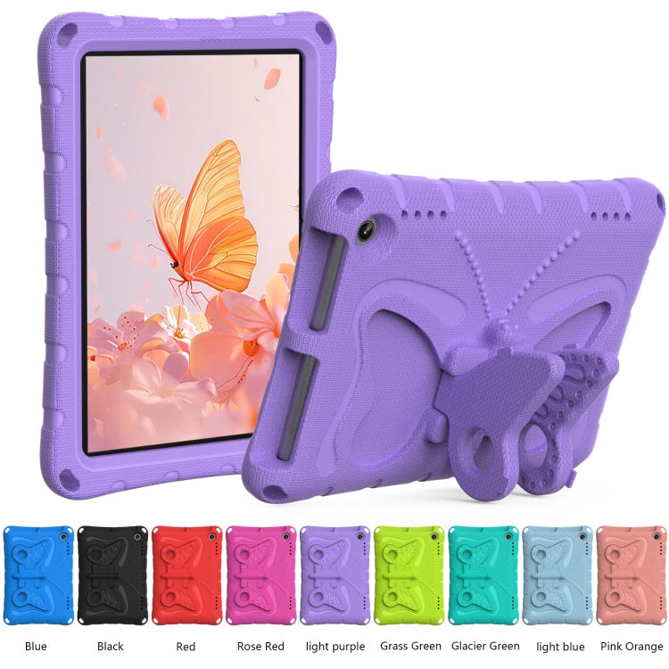 For Amazon Kindle Fire HD8 /8 Plus 2020/2022 Butterfly Bracket EVA Shockproof Tablet Case