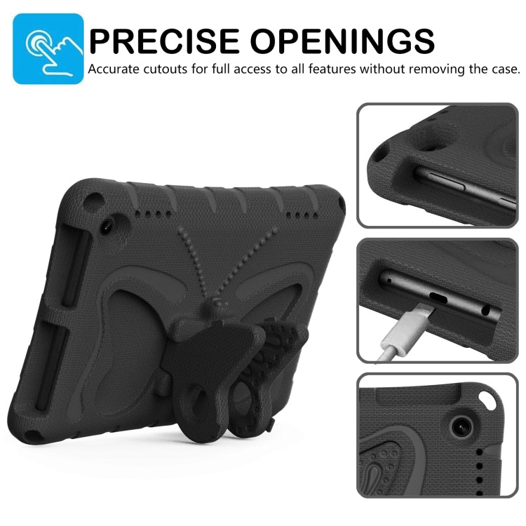 For Amazon Kindle Fire HD8 /8 Plus 2020/2022 Butterfly Bracket EVA Shockproof Tablet Case