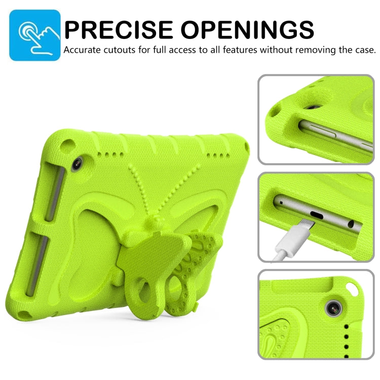 For Amazon Kindle Fire HD8 /8 Plus 2020/2022 Butterfly Bracket EVA Shockproof Tablet Case