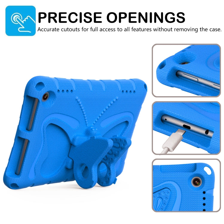 For Amazon Kindle Fire HD8 /8 Plus 2020/2022 Butterfly Bracket EVA Shockproof Tablet Case