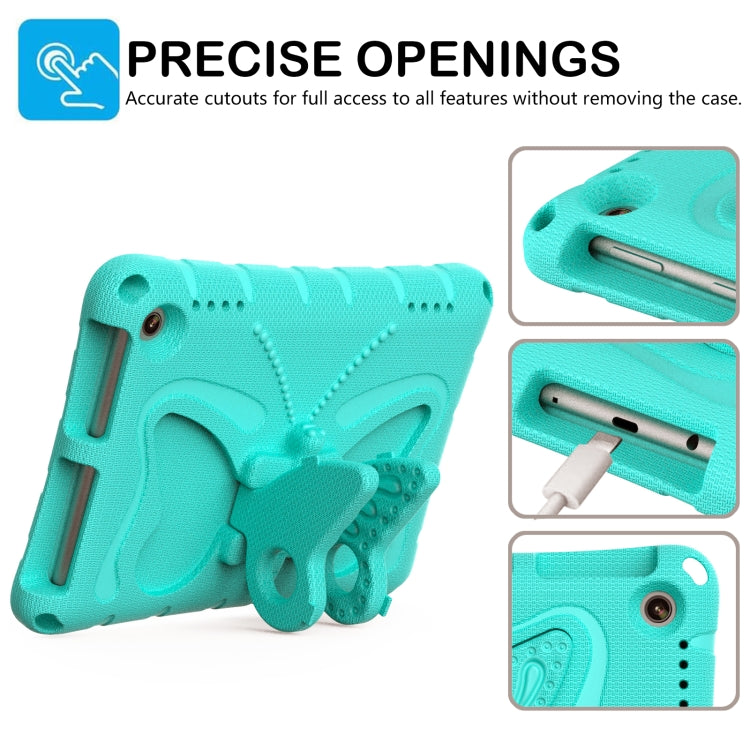 For Amazon Kindle Fire HD8 /8 Plus 2020/2022 Butterfly Bracket EVA Shockproof Tablet Case