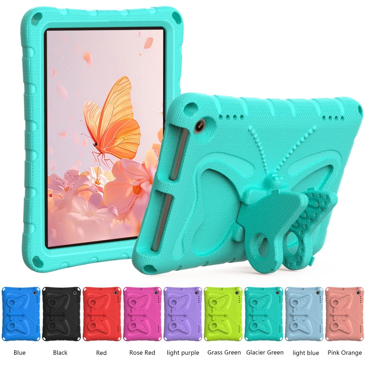 For Amazon Kindle Fire HD8 /8 Plus 2020/2022 Butterfly Bracket EVA Shockproof Tablet Case