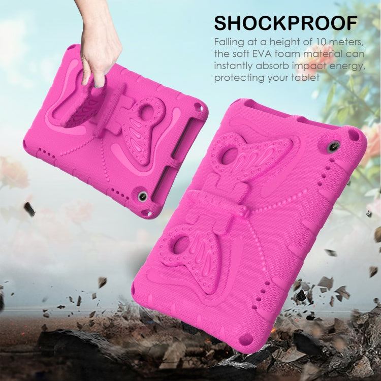 For Amazon Kindle Fire HD8 /8 Plus 2020/2022 Butterfly Bracket EVA Shockproof Tablet Case