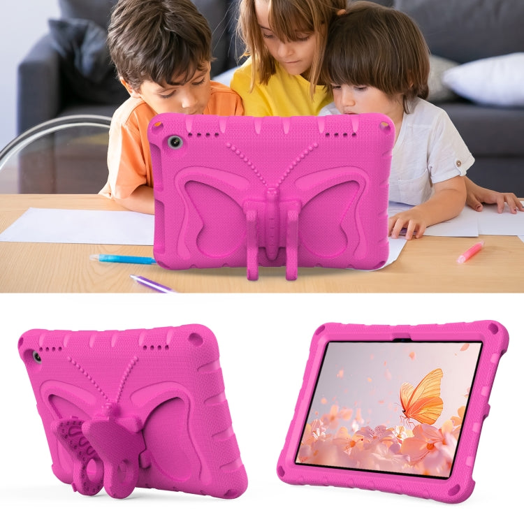 For Amazon Kindle Fire HD8 /8 Plus 2020/2022 Butterfly Bracket EVA Shockproof Tablet Case