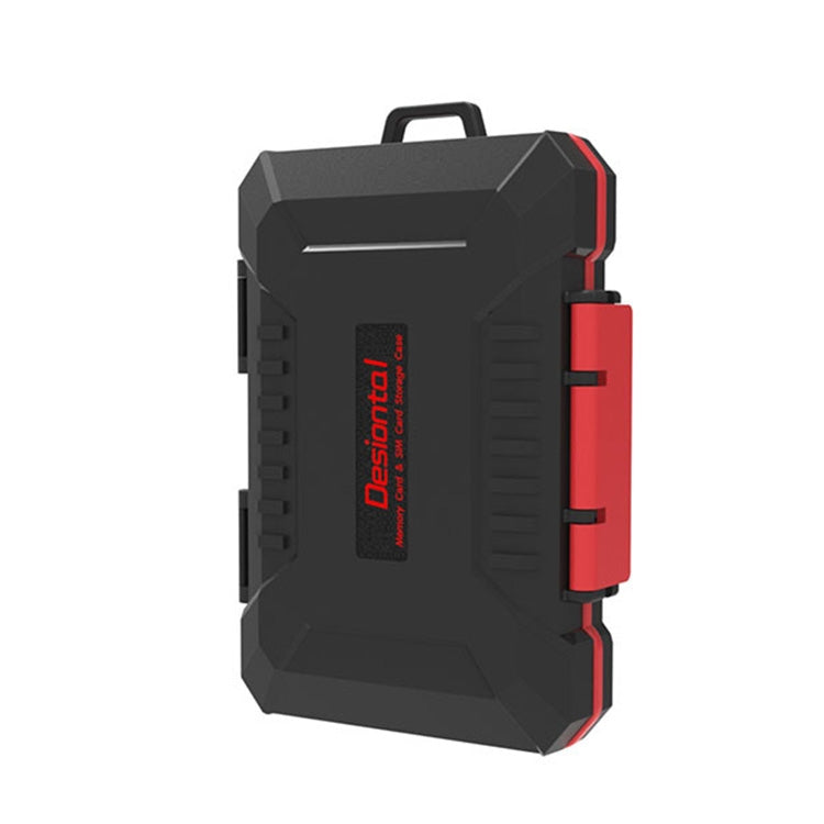 Desiontal SD / TF / XQD / CF / SIM / TF Storage Card Memory Card Organizer Outdoor Portable Waterproof Box