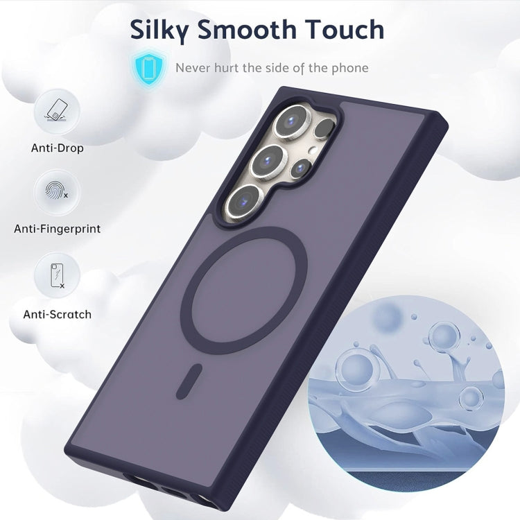 For Samsung Galaxy S25 5G Transparent TPU Hybrid PC Magsafe Phone Case